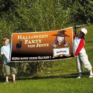 Schönes Banner zur nächsten Halloweenparty