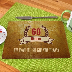 *Nie war ich so gut wie heute* steht auf dieser persönlichen Geschenkidee zum Geburtstag